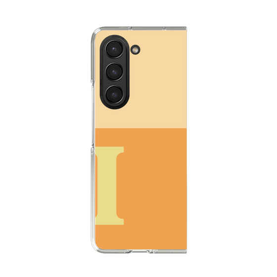 Clear Case［ Original - initial two tone - I orange ］