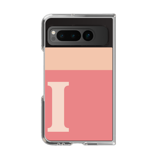 Clear Case［ Original - initial two tone - I pink ］