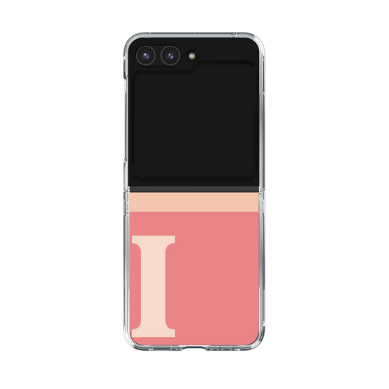 Clear Case［ Original - initial two tone - I pink ］