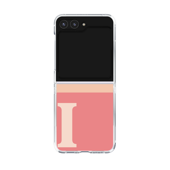 Clear Case［ Original - initial two tone - I pink ］
