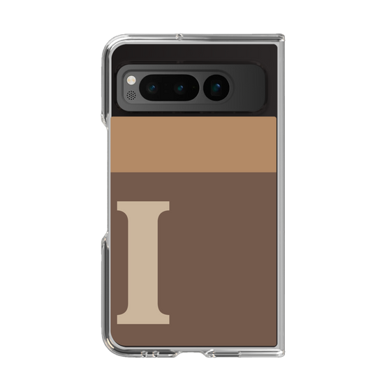 Clear Case［ Original - initial two tone - I brown ］
