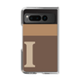 Clear Case［ Original - initial two tone - I brown ］