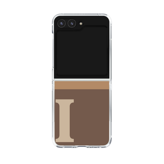 Clear Case［ Original - initial two tone - I brown ］