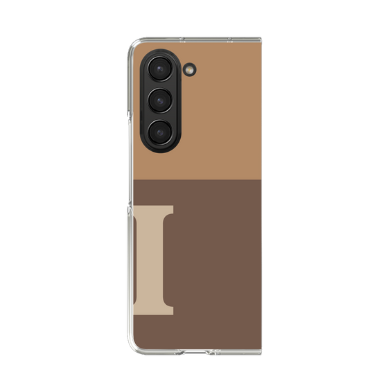 Clear Case［ Original - initial two tone - I brown ］