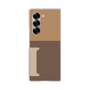 Clear Case［ オリジナル - initial two tone - I brown ］
