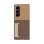 Clear Case［ オリジナル - initial two tone - I brown ］