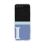 Clear Case［ Original - initial two tone - I blue ］