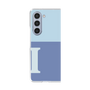Clear Case［ Original - initial two tone - I blue ］