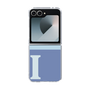 Clear Case［ オリジナル - initial two tone - I blue ］