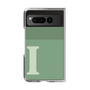 Clear Case［ Original - initial two tone - I green ］