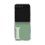 Clear Case［ Original - initial two tone - I green ］