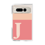 Clear Case［ Original - initial two tone - J pink ］
