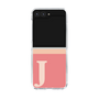 Clear Case［ Original - initial two tone - J pink ］