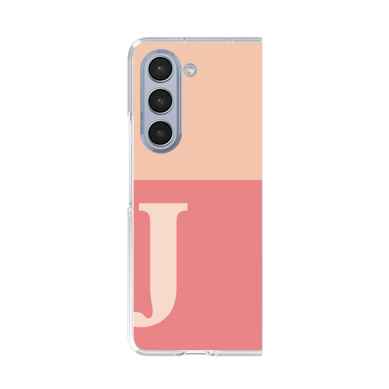 Clear Case［ Original - initial two tone - J pink ］