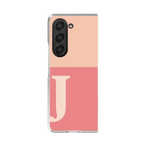 Clear Case［ Original - initial two tone - J pink ］