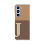 Clear Case［ Original - initial two tone - J brown ］