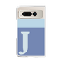 Clear Case［ Original - initial two tone - J blue ］