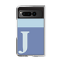 Clear Case［ Original - initial two tone - J blue ］