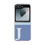 Clear Case［ オリジナル - initial two tone - J blue ］