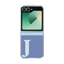 Clear Case［ オリジナル - initial two tone - J blue ］