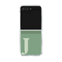 Clear Case［ Original - initial two tone - J green ］