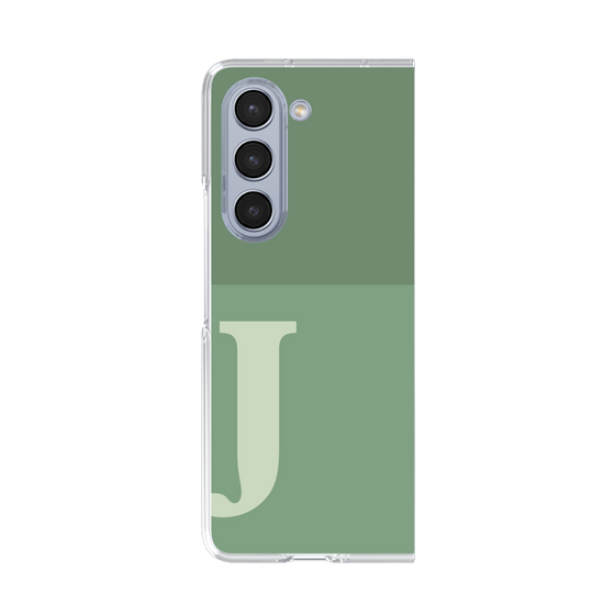 Clear Case［ Original - initial two tone - J green ］