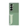 Clear Case［ オリジナル - initial two tone - J green ］