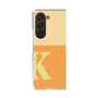 Clear Case［ Original - initial two tone - K orange ］