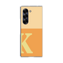 Clear Case［ オリジナル - initial two tone - K orange ］