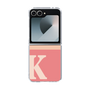 Clear Case［ オリジナル - initial two tone - K pink ］