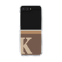 Clear Case［ Original - initial two tone - K brown ］