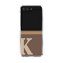 Clear Case［ Original - initial two tone - K brown ］