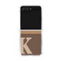 Clear Case［ Original - initial two tone - K brown ］
