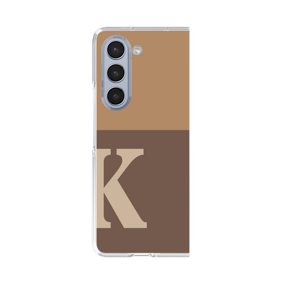 Clear Case［ Original - initial two tone - K brown ］