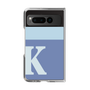 Clear Case［ Original - initial two tone - K blue ］