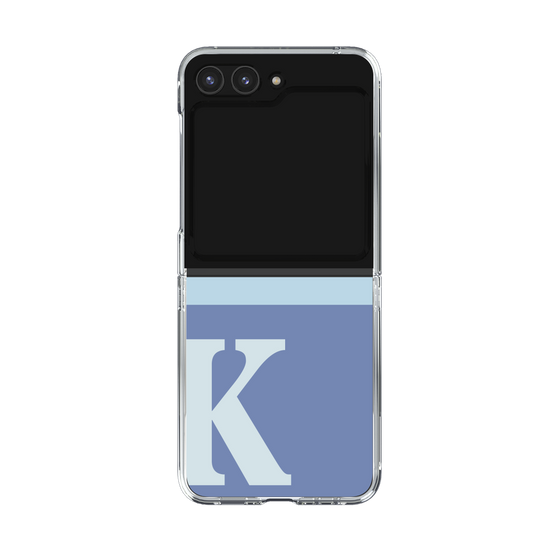 Clear Case［ Original - initial two tone - K blue ］