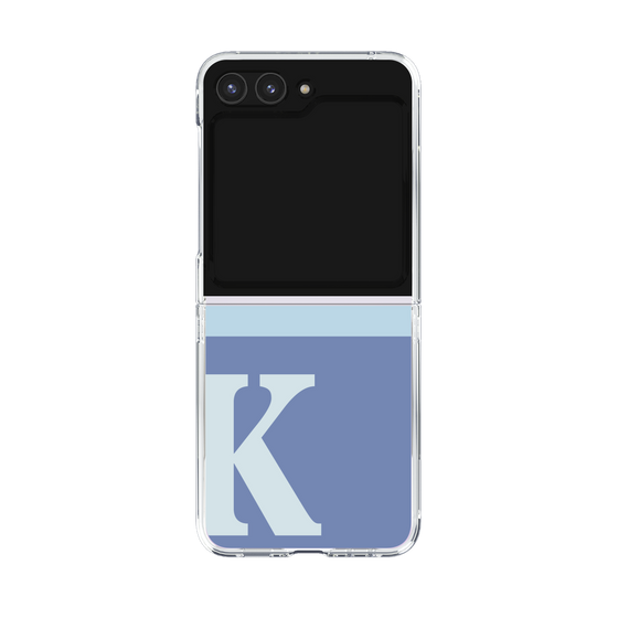 Clear Case［ Original - initial two tone - K blue ］
