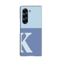 Clear Case［ オリジナル - initial two tone - K blue ］