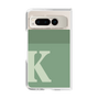 Clear Case［ Original - initial two tone - K green ］