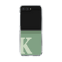 Clear Case［ Original - initial two tone - K green ］