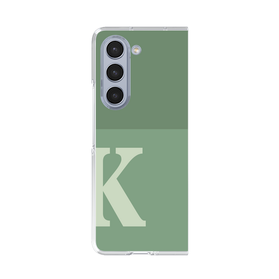 Clear Case［ Original - initial two tone - K green ］