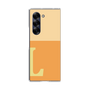 Clear Case［ オリジナル - initial two tone - L orange ］