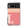 Clear Case［ Original - initial two tone - L pink ］