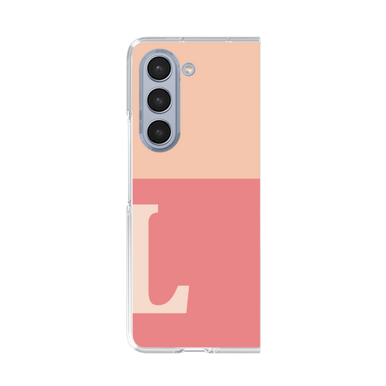 Clear Case［ Original - initial two tone - L pink ］