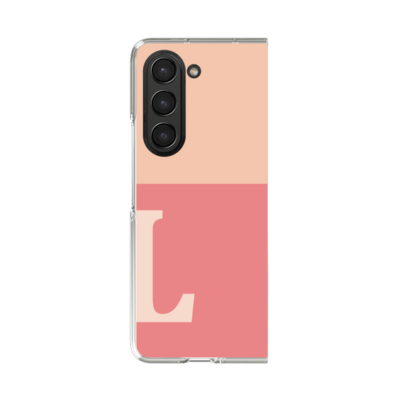 Clear Case［ Original - initial two tone - L pink ］