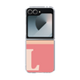 Clear Case［ オリジナル - initial two tone - L pink ］