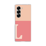 Clear Case［ オリジナル - initial two tone - L pink ］