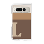 Clear Case［ Original - initial two tone - L brown ］