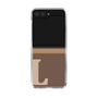 Clear Case［ Original - initial two tone - L brown ］