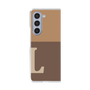 Clear Case［ Original - initial two tone - L brown ］